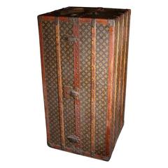 Vintage Boho Louis Vuitton Steamer Trunk For Sale at 1stDibs