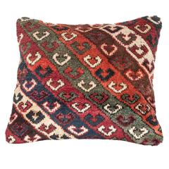 Colorful Antique East Anatolian Pillow