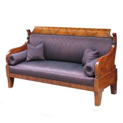 Exemplary Russian Biedermeier Sofa or Settee