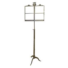 Early 20th Century Bronze Music Stand