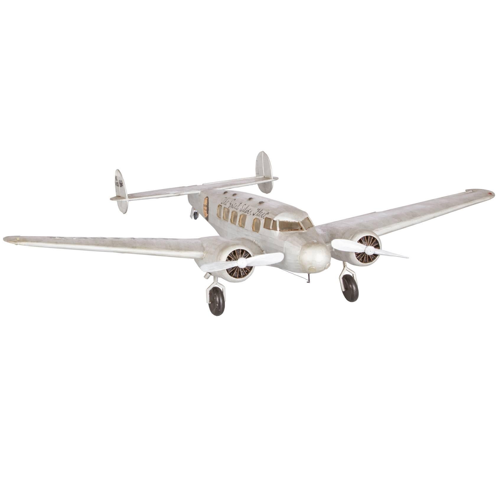Great Silver Fleet Eastern Airlines Lockheed Y1C-37 Model Airplane For Sale