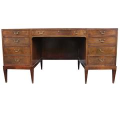 Excellent Scandinavian Modern Danish Frits Henningsen Writing Desk