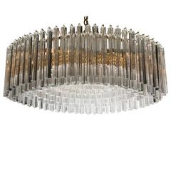 Large Oval Shaped Camer Fixture or Chandelier