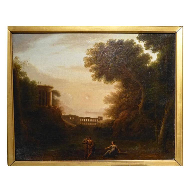 Follower of Claude Lorrain Painting For Sale