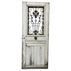 Antique Late 18th Century French Entrance Door