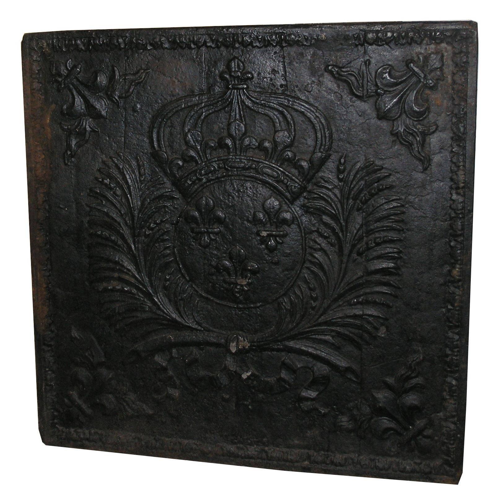 Antique Cast Iron for Fireplace 