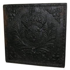 Antique Cast Iron for Fireplace 