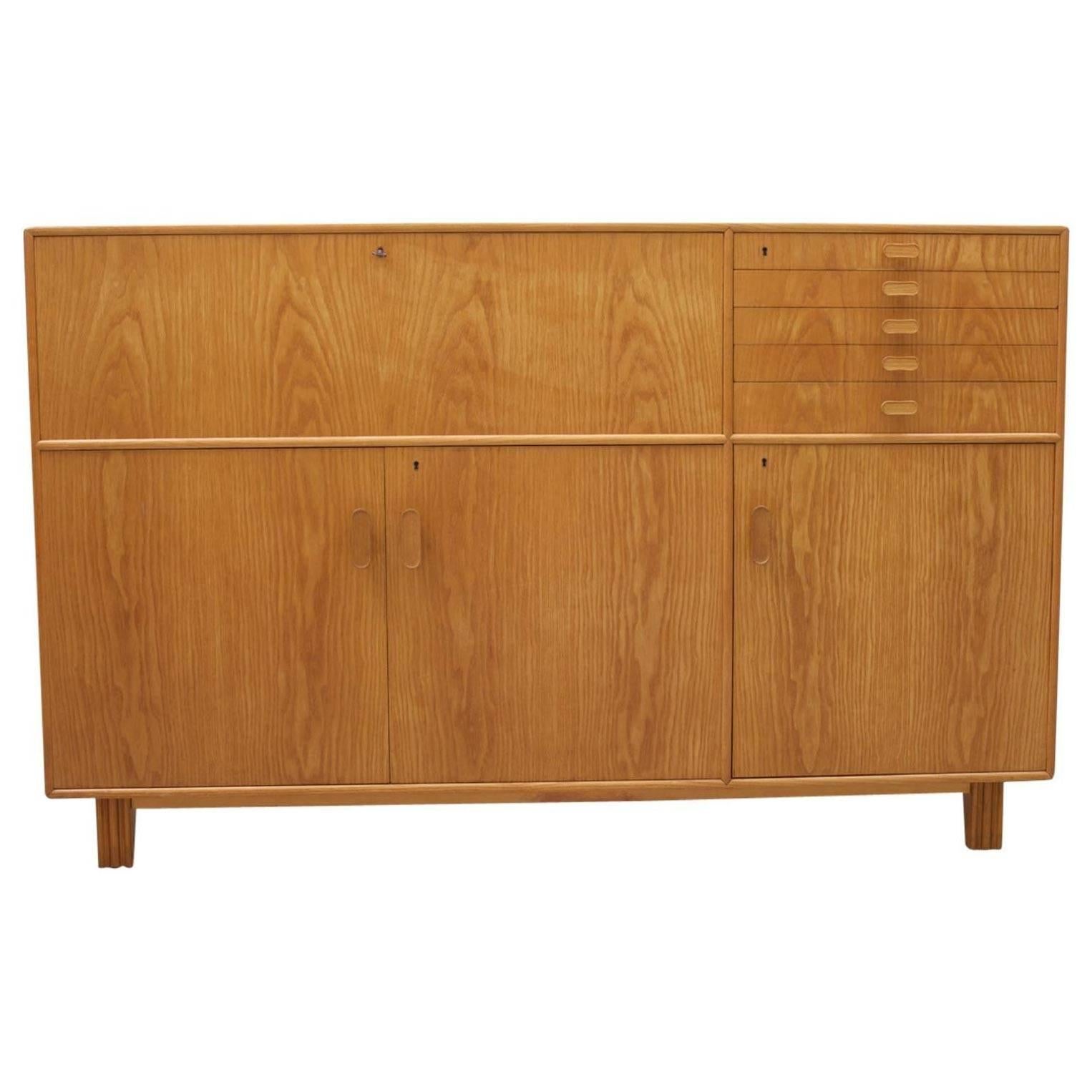 Axel Larsson Cabinet 1935 in Ash by Bodafors Möbelfabrik