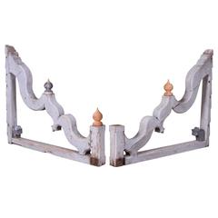 Used Pair of Architectural Salvage Corbels