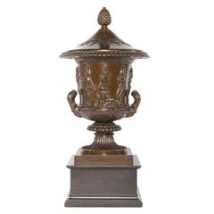 Important English George III "Medici Vase" in Copper
