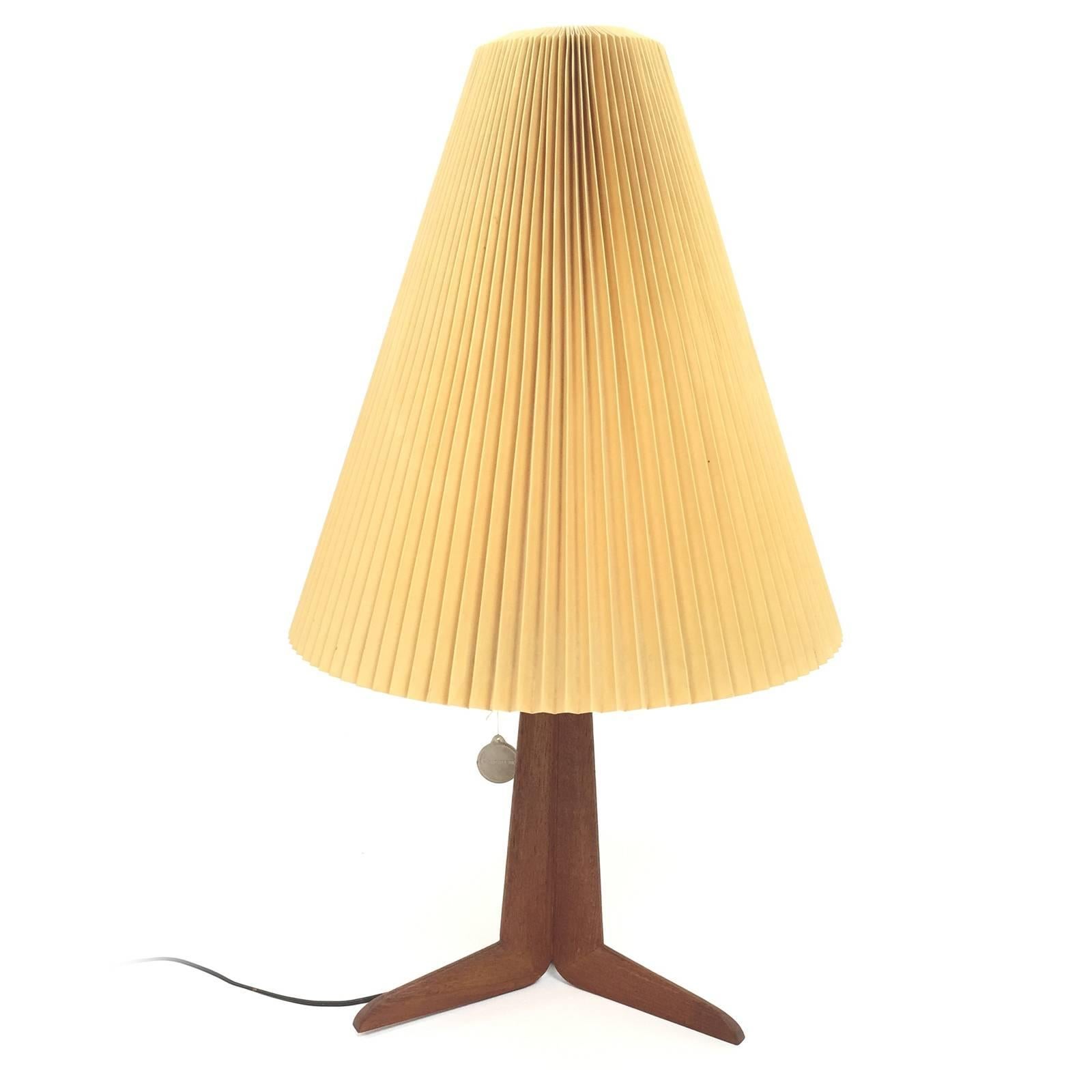Le Klint Teak Table Lamp  For Sale