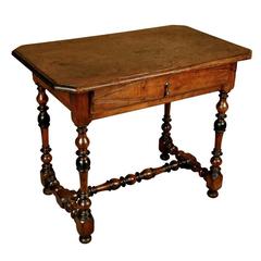 French 17th Century Louis XIII Period Side Table