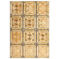 Early 18th Century Antique Chinese Ningxia Rug 1