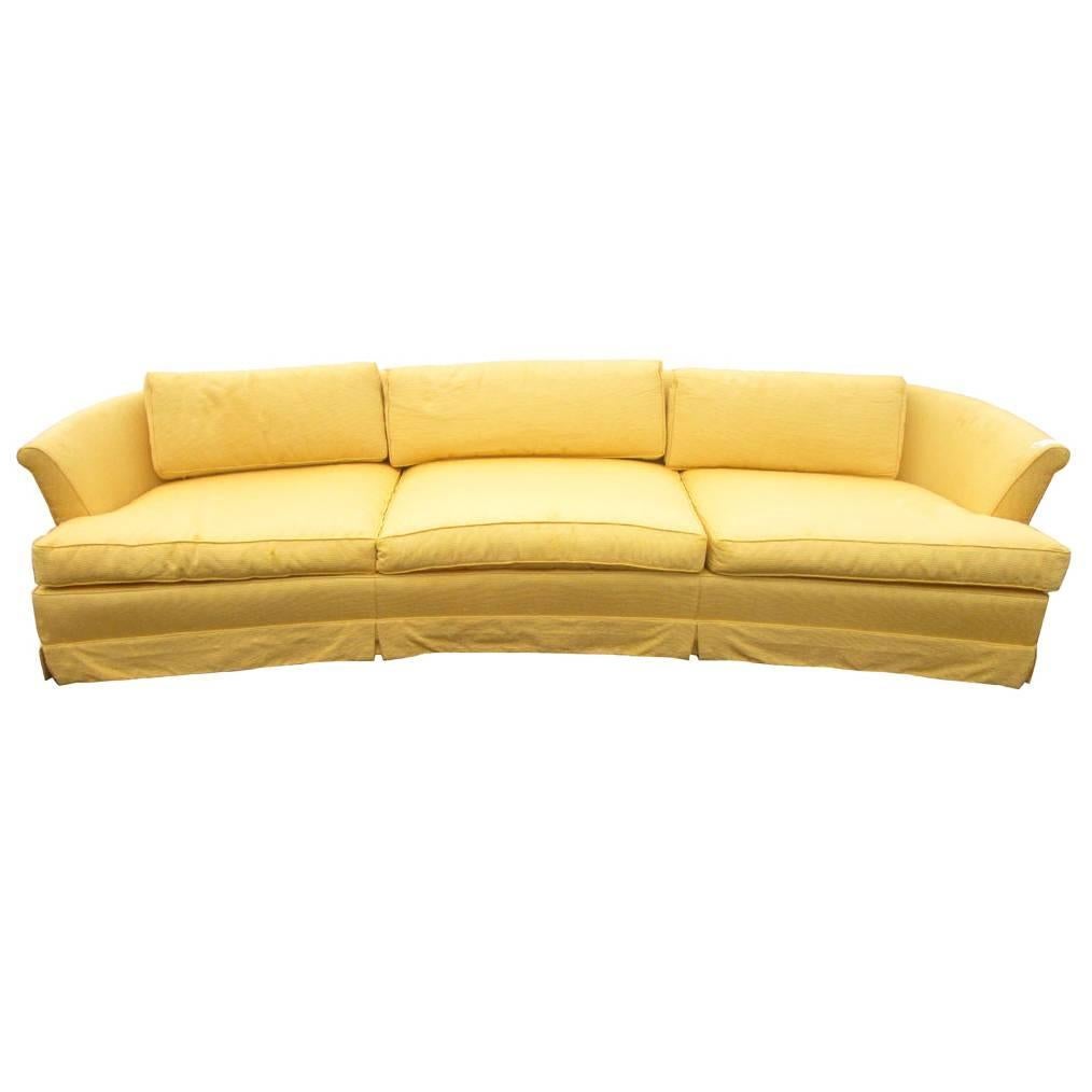 9ft Vintage Midcentury Widdicomb Style Sofa