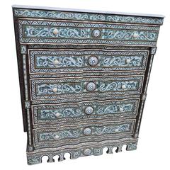 Syrian Abalone and Mother-of-Pearl Dresser