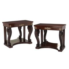 Console Tables in the Regency manner