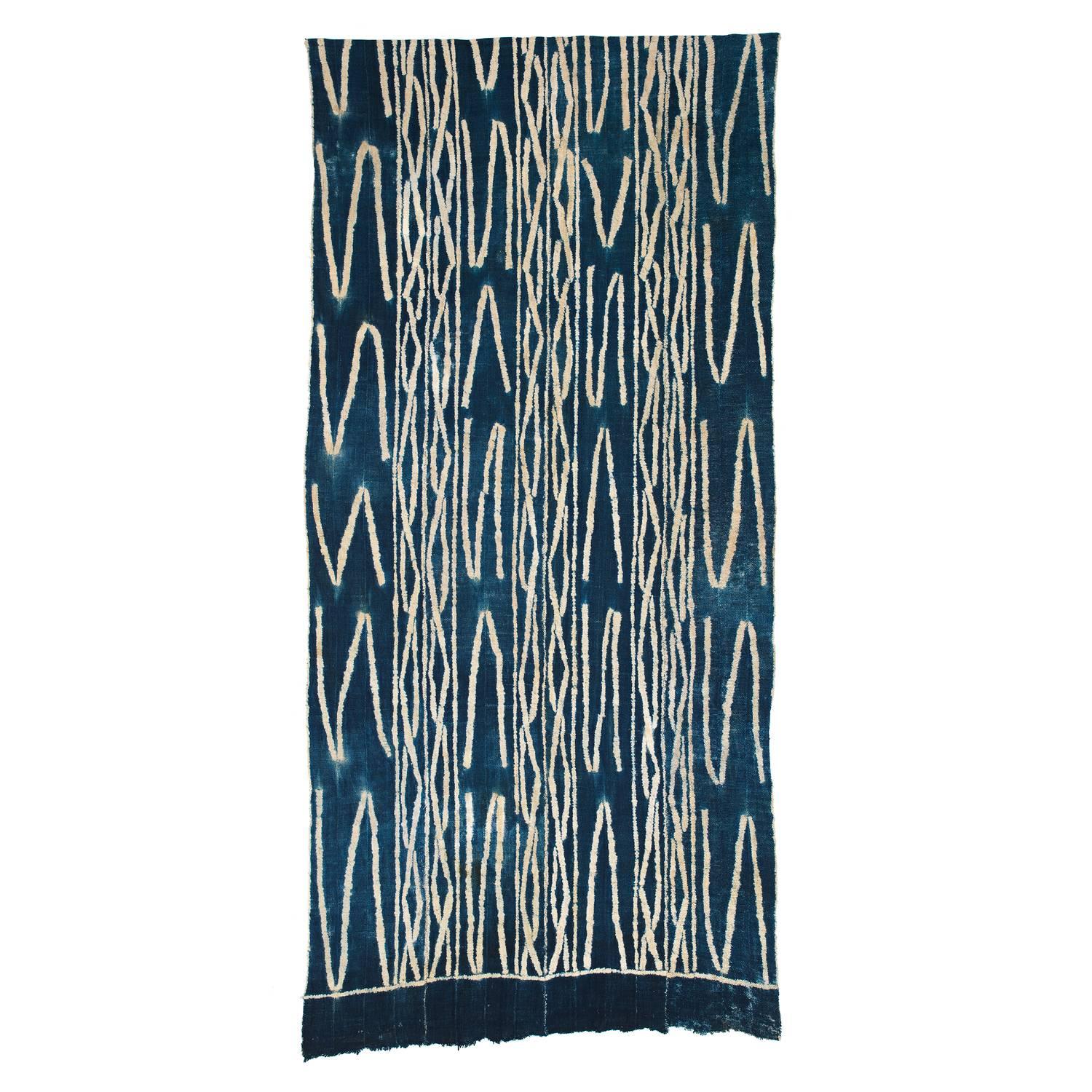 Mid 20th Century Display Textile from Cameroon "Ndop Cloth"