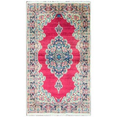 Antiker persischer Kerman-Teppich aus Laver
