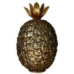 Brass Pineapple Ice Bucket by Michel Dartois