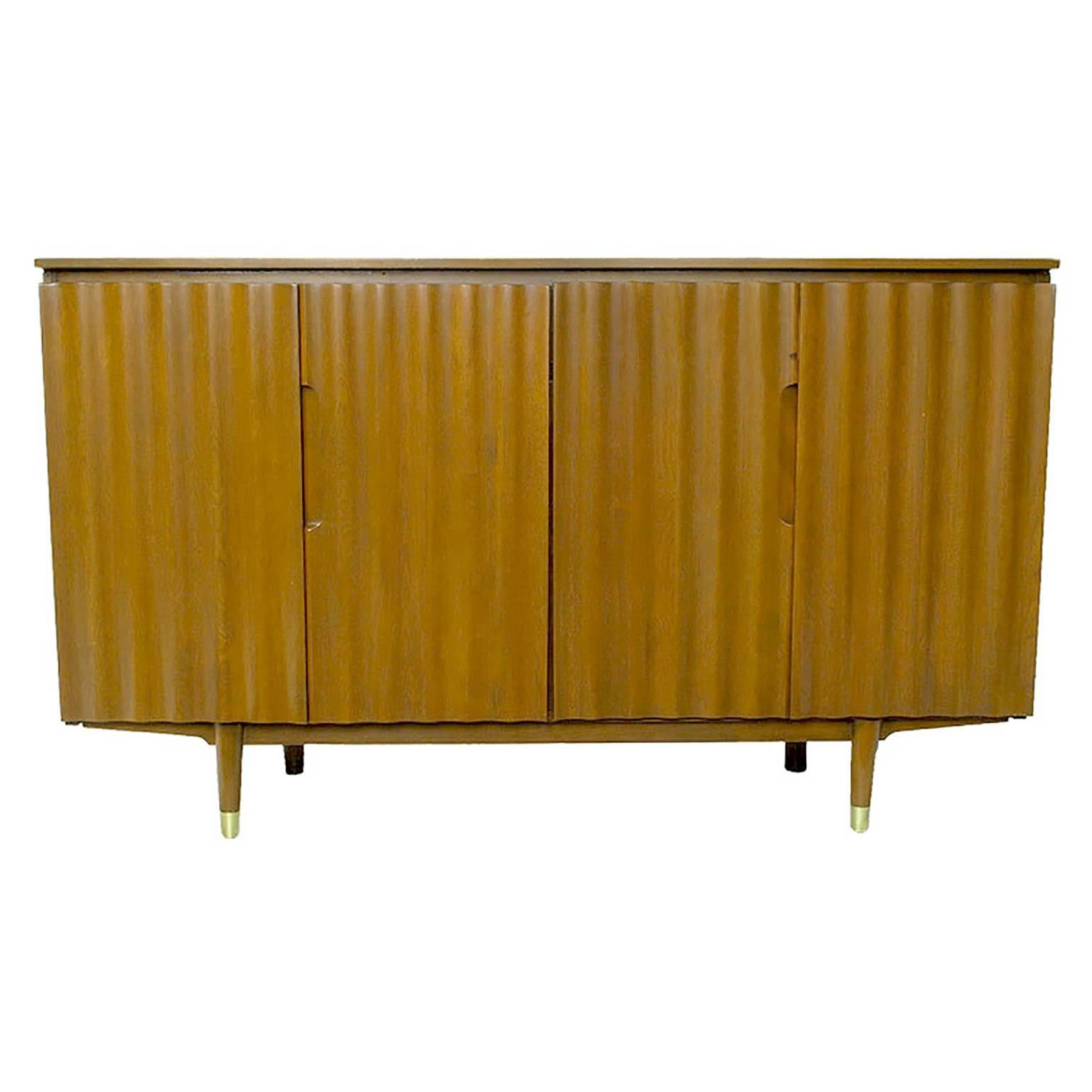 Jan Kuypers Wave Front Birch Sideboard by Imperial of Canada