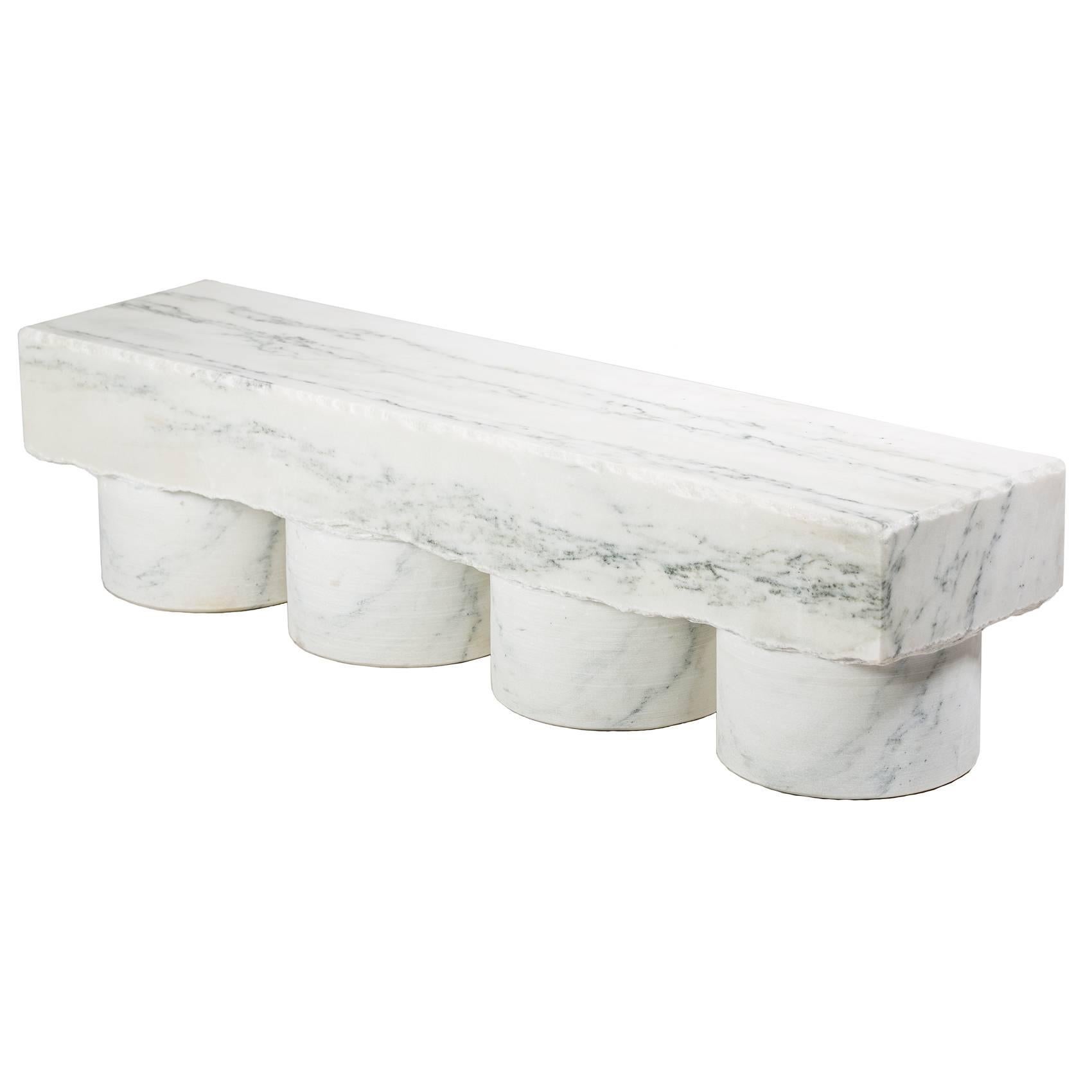 Max Lamb, Danby Marble Bench For Sale
