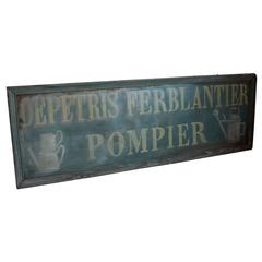 19th Century French Trade Sign 1
