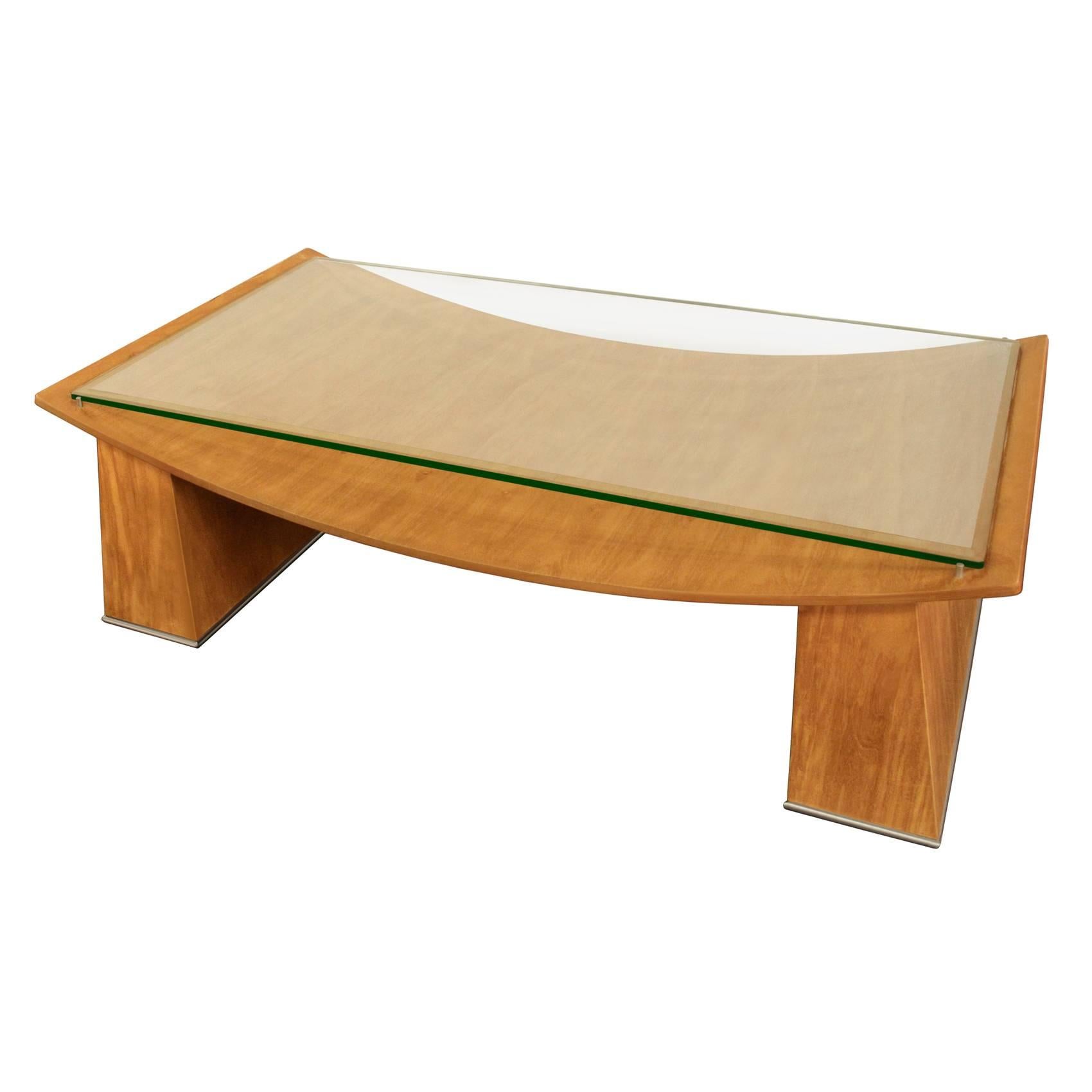 "Shinto Coffee Table" by Jay Spectre 1970s For Sale