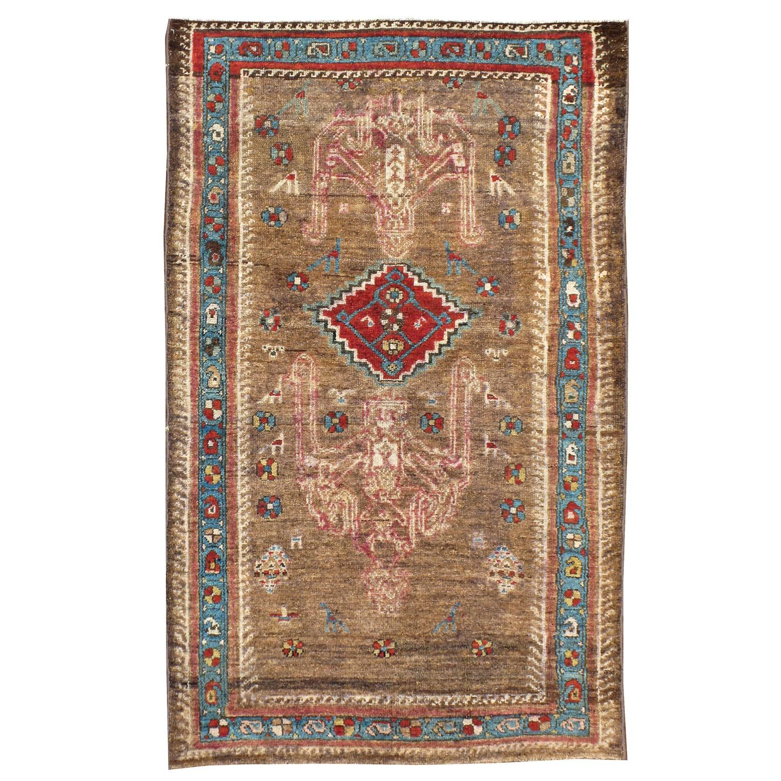 Antique Persian Kurd Rug