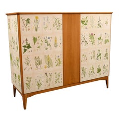 1950s Swedish Botanical Chest