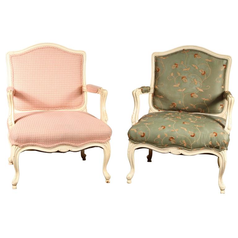 Carlyle Hotel Bergere Pair Once Used by JFK For Sale at 1stdibs