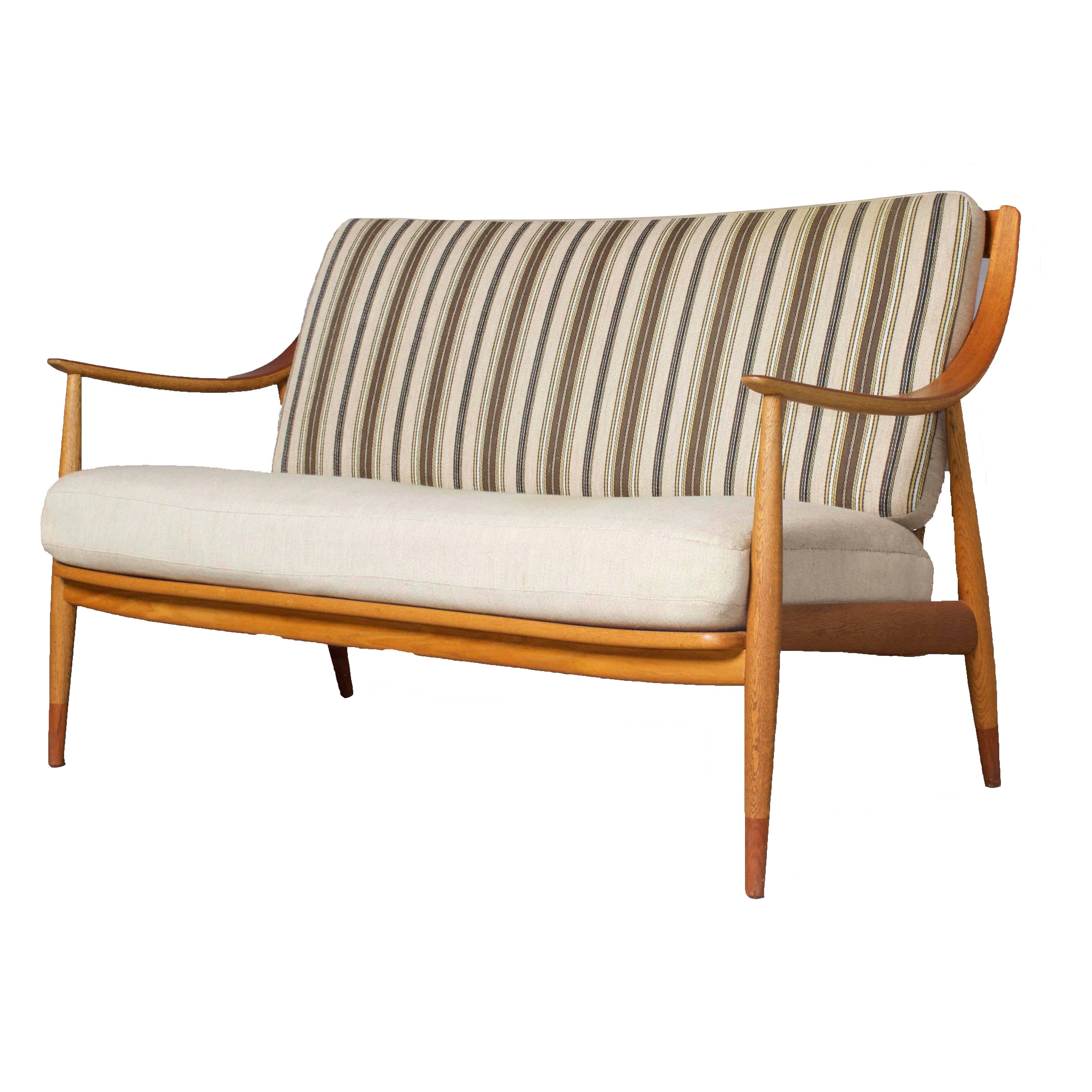 Love Seat #147 by Hvidt and Molgaard for France & Sons