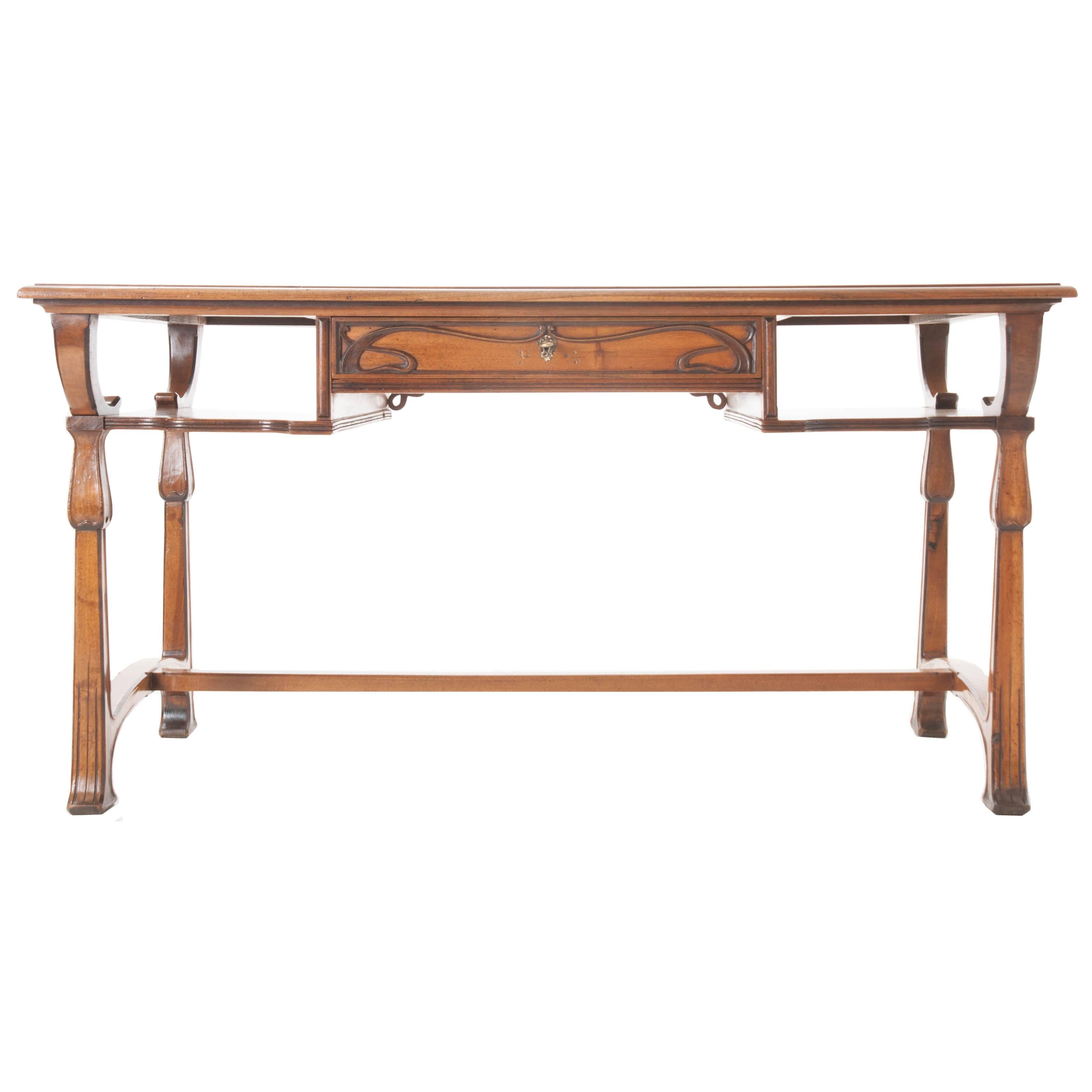 French Early 20th Century Art Nouveau Desk