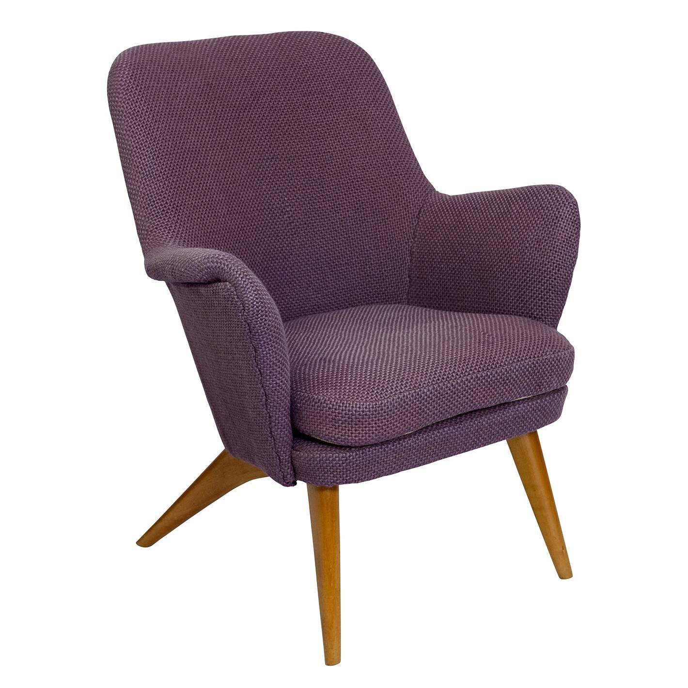Carl Gustav Hiort af Ornäs Lounge Chair For Sale