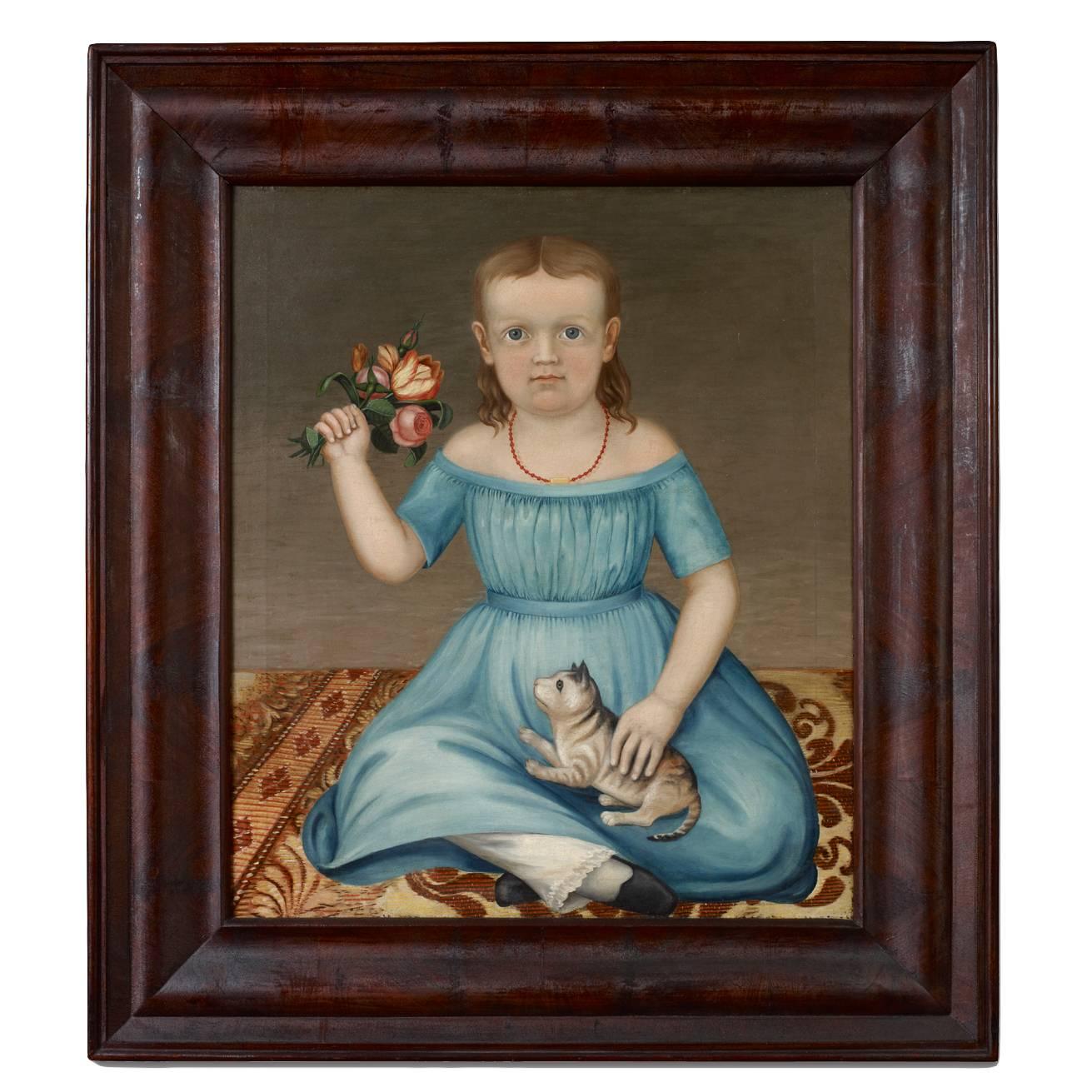 Artist Unidentified American, Probably New York, circa 1830-1845 For Sale