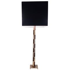 Slender Mid-Century Brutalist Lamp