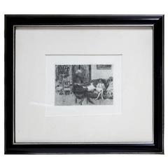 Edouard Vuillard, Intérieur Au Canapé, Etching