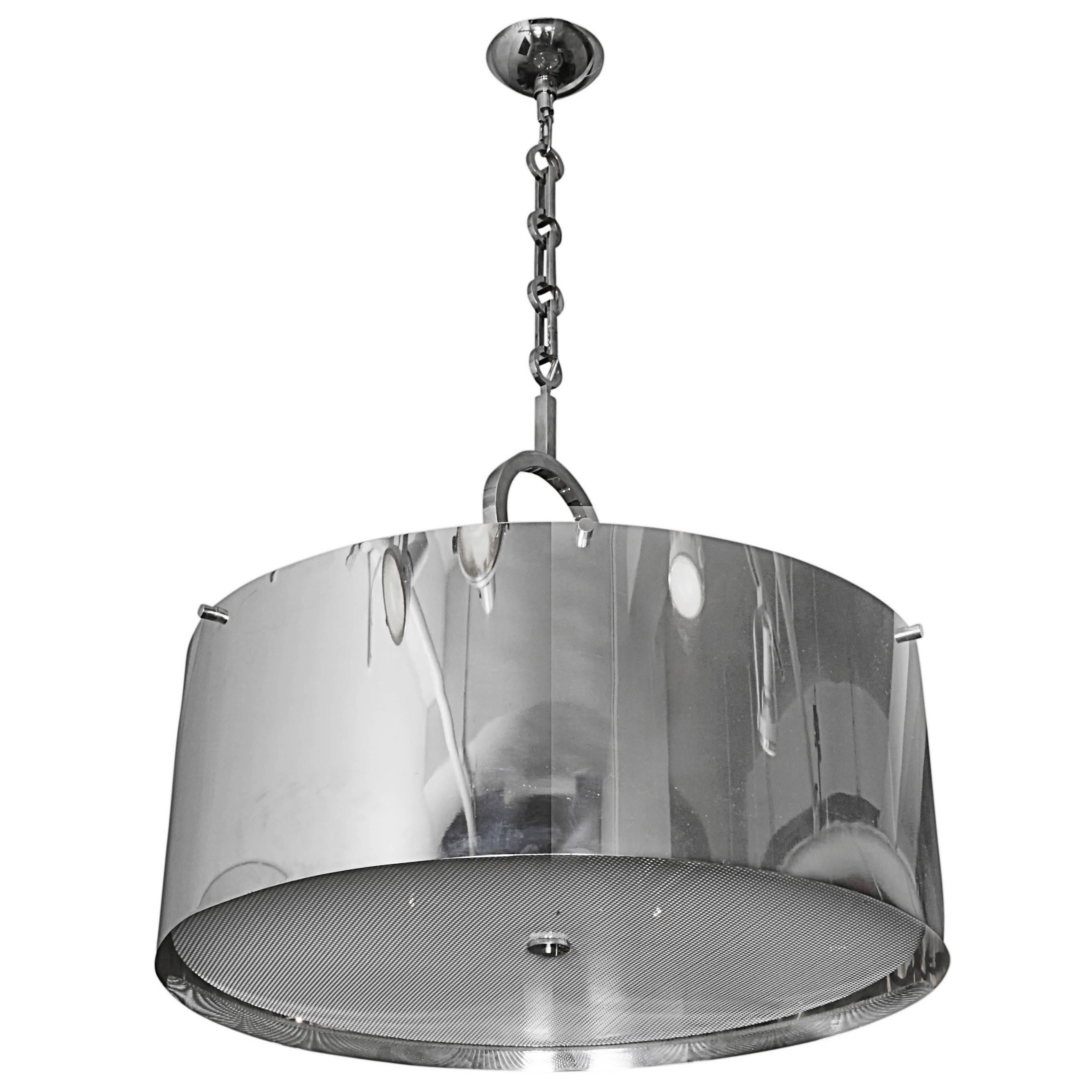 Luminaire Drum Chandelier