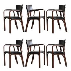 Set of Eight Thonet Chairs