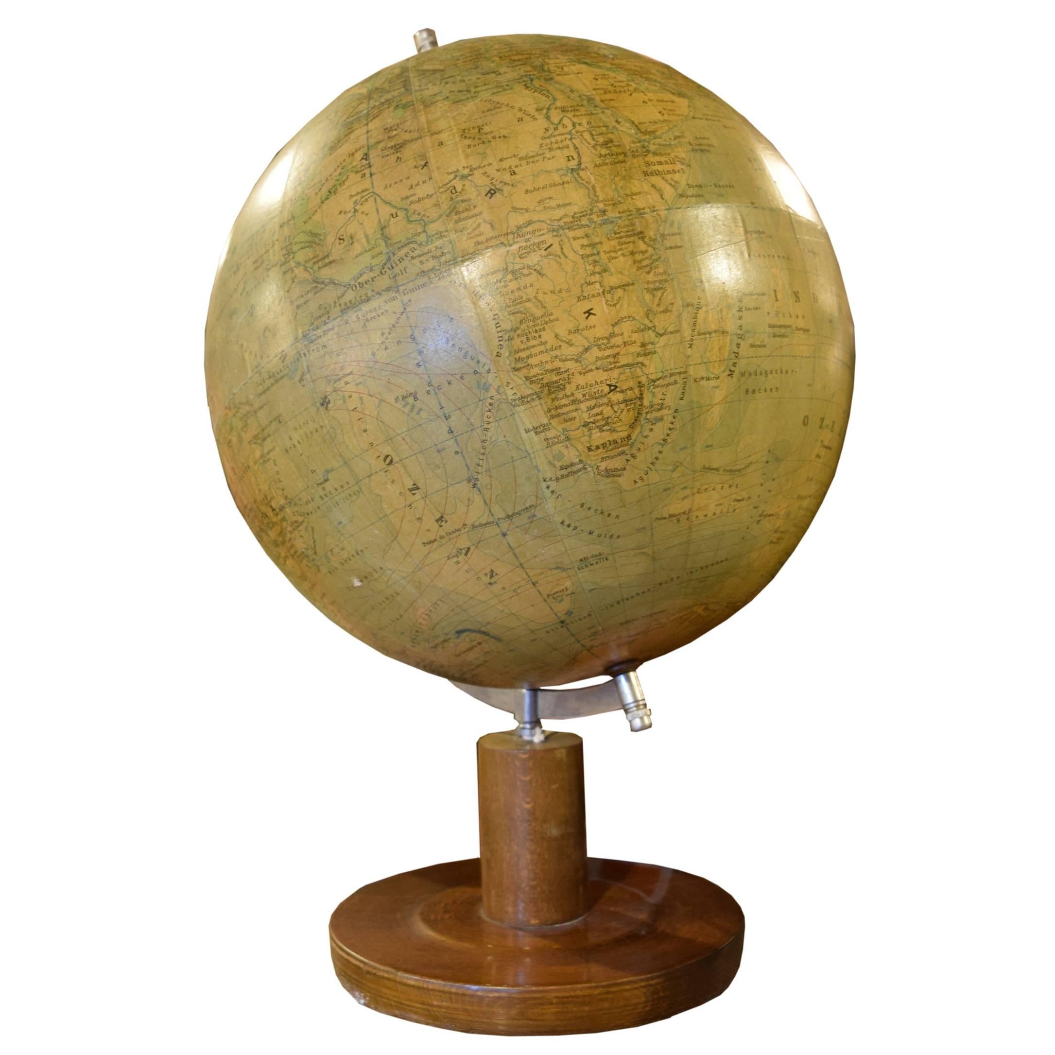 German Spinning Globe