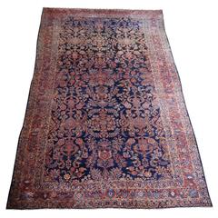 Antique Oversize Sarouk Persian Rug 5