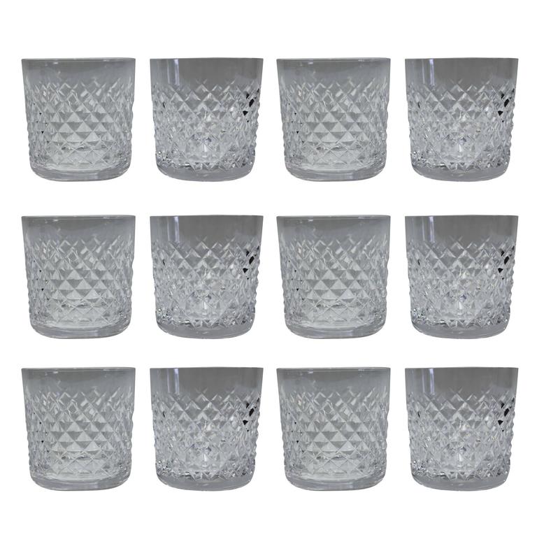 Waterford Crystal Whiskey Glasses, Set of Twelve at 1stDibs waterford