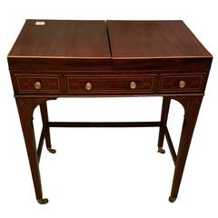 19th Century Hepplewhite Mahogany Beau Brummel