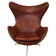 Arne Jacobsen Egg Chair Produced by Fritz Hansen, 1965 12