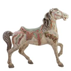 Antique Hand-Painted Carousel Pony 6