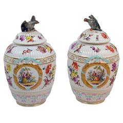 19th Century Samson Porcelain Vases