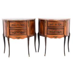 Rare Matching Set of French Commodes