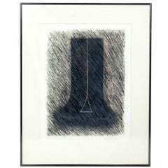 Abs Abstrakte abstrakte Lithographie von Beverly Pepper
