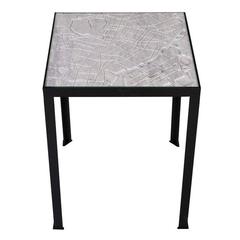 "Tokyo" Coffee Table Made in Lila Marble