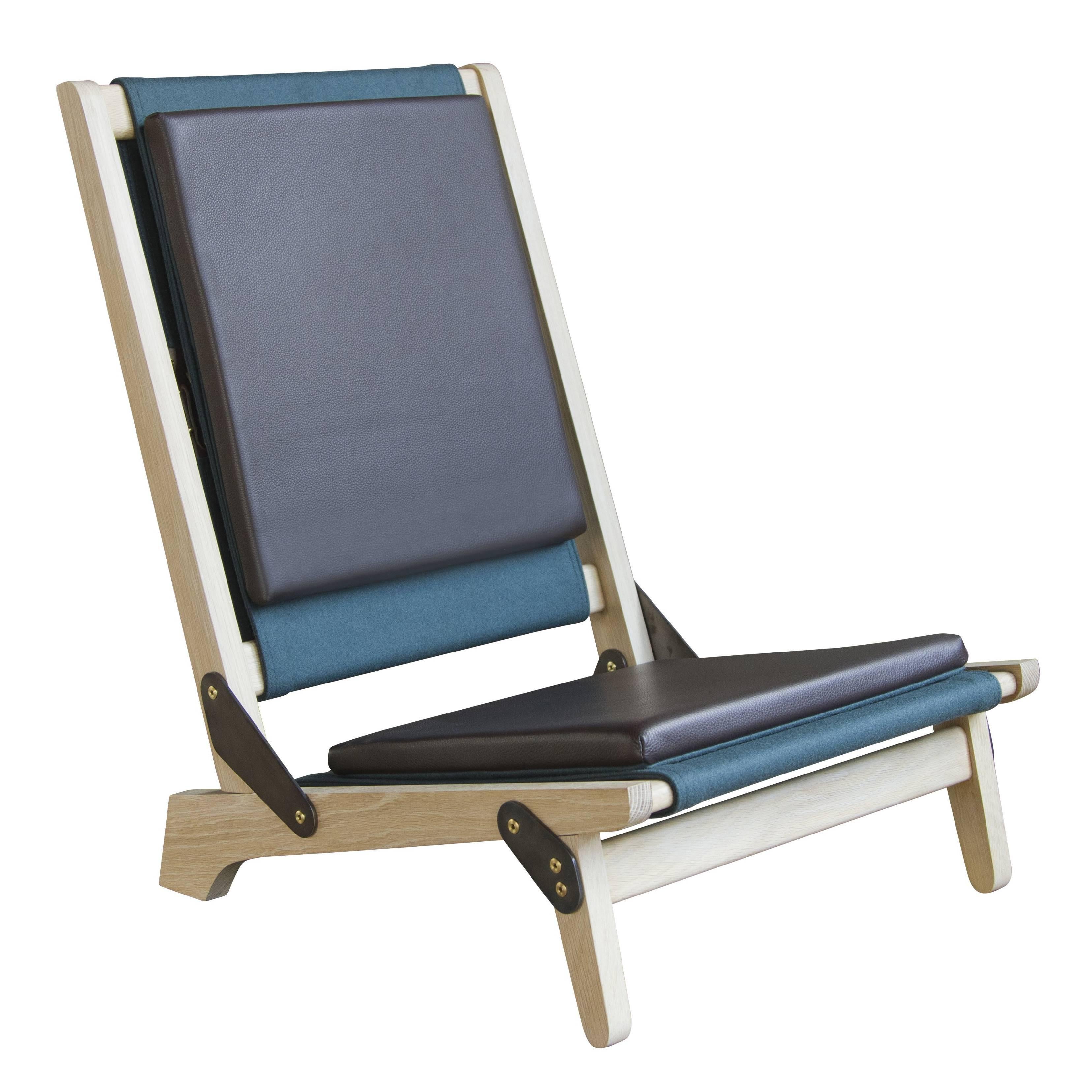 Officer's Field Set Folding Chair - handcrafted by Richard Wrightman Design