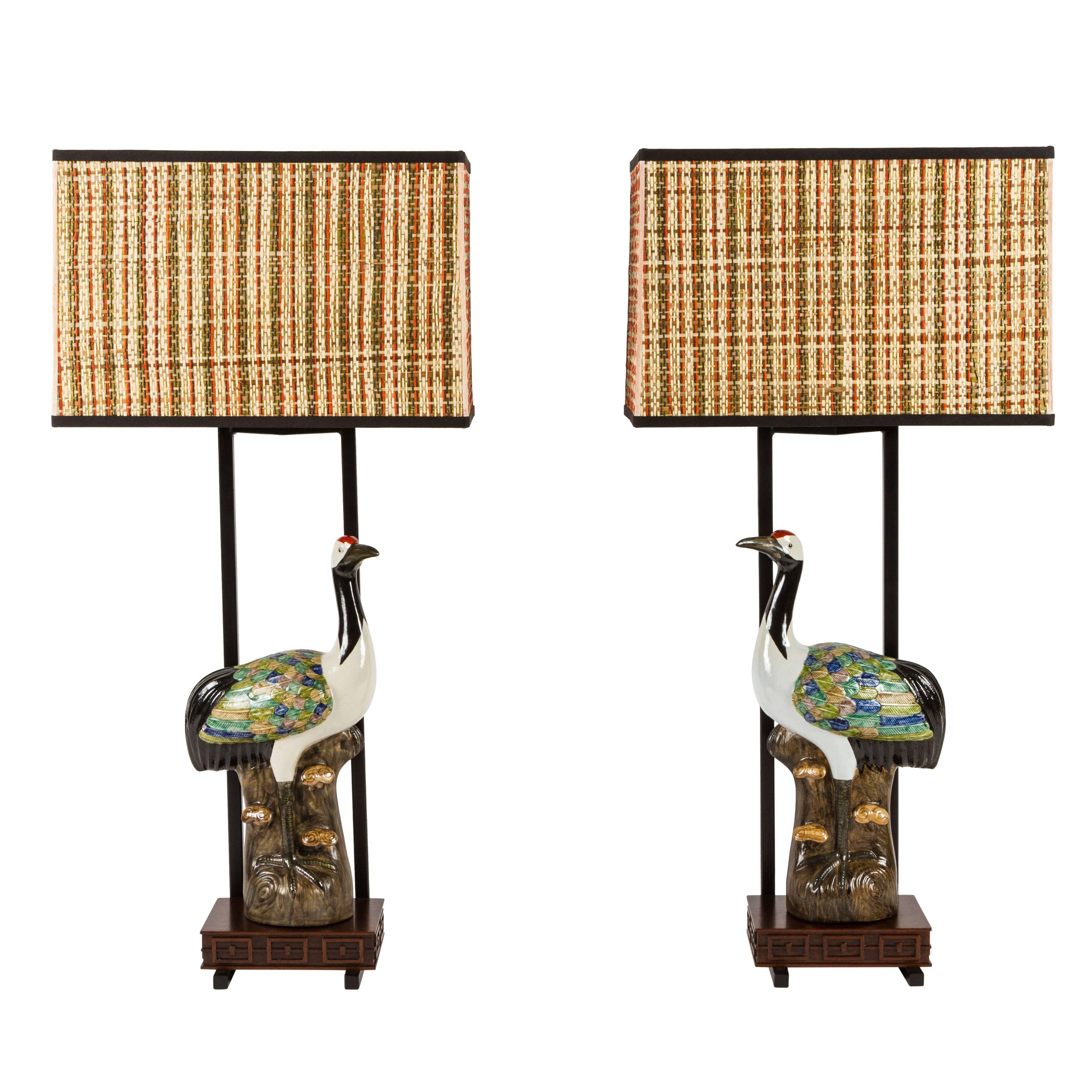 Pair of Armature Lamps by Ted Graber for William Haines, Inc